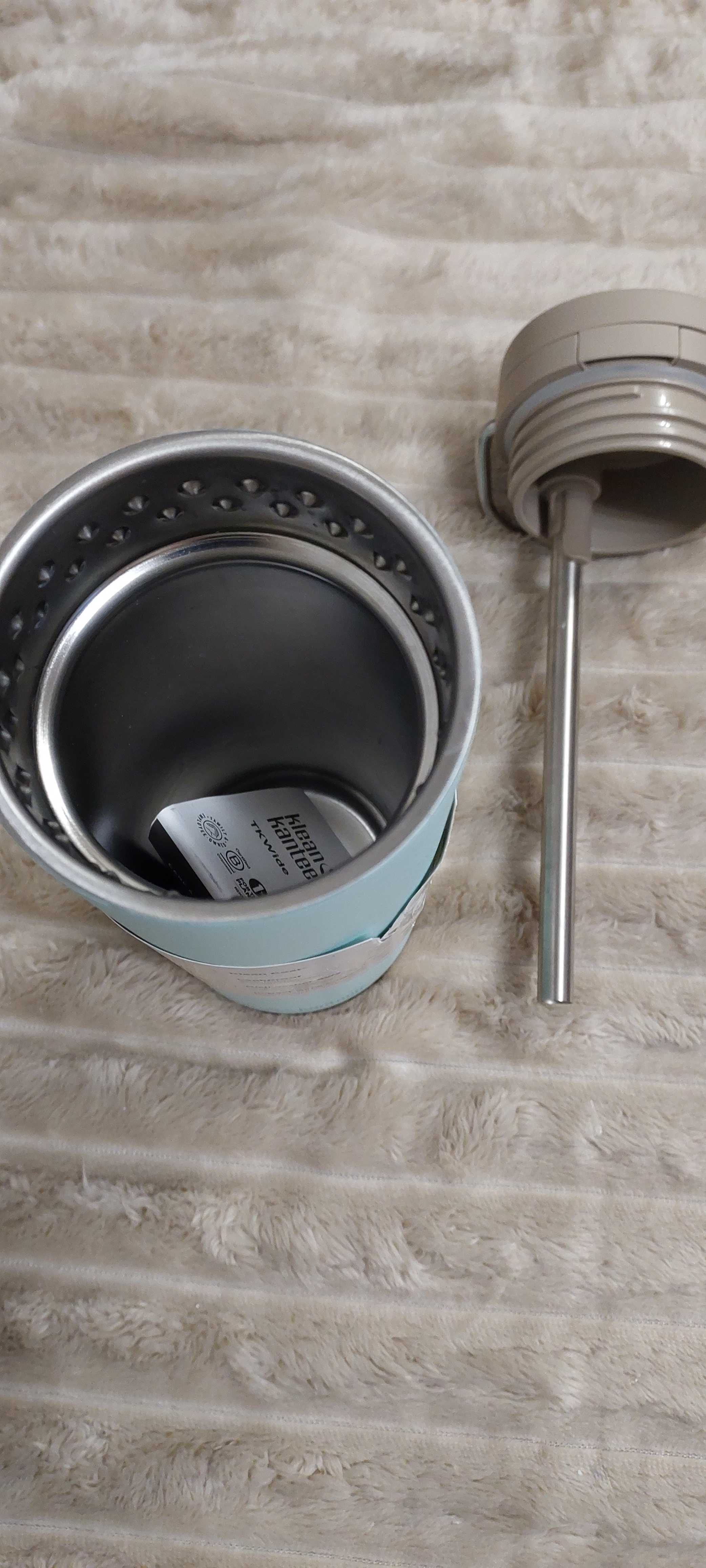 Butelka termo Klean Kanteen 473 ml zielona