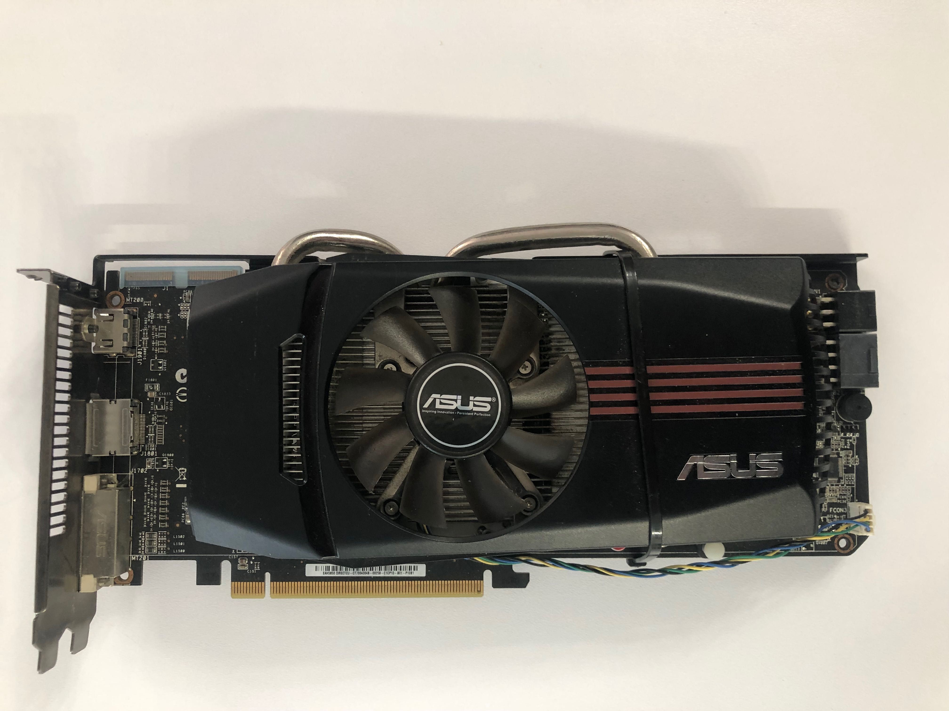 Відеокарта Asus PCI-Ex Radeon HD5850 1024MB DDR5 (256bit)
