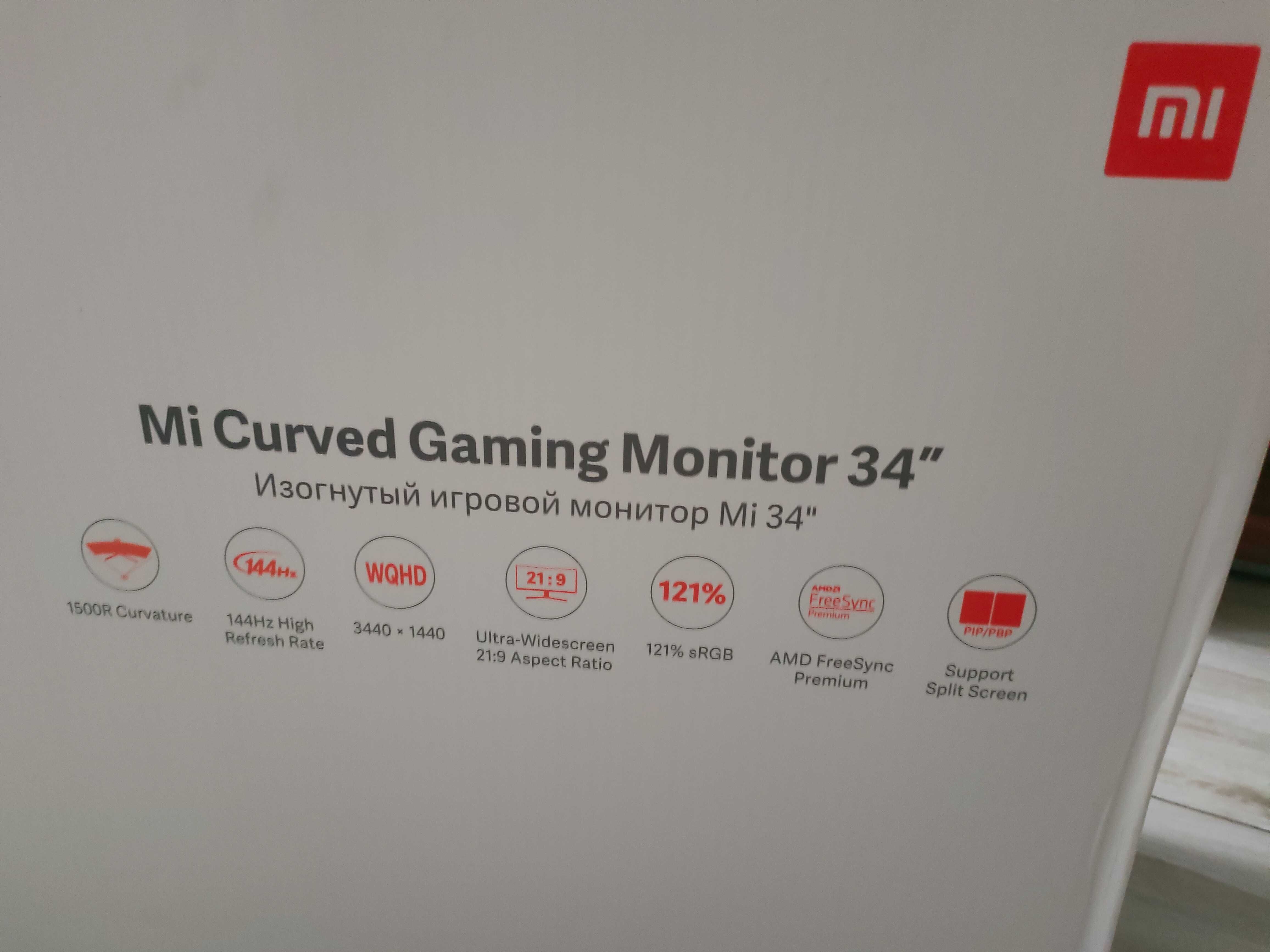 Monitor Xiaomi Mi Curved Gaming 34" [Uszkodzony]
