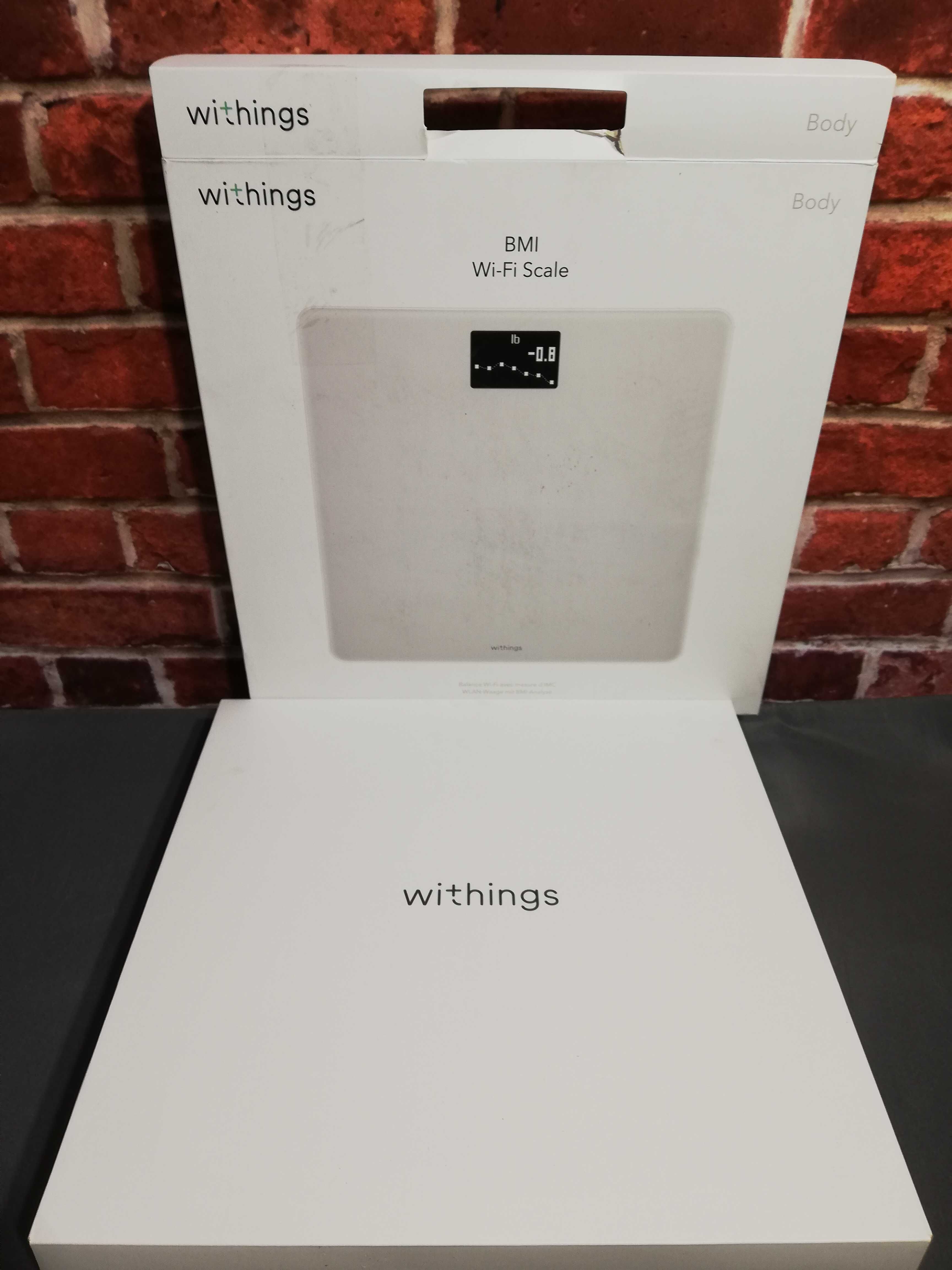 Withings Body Waga Z Łącznością WIFI i Bluetooth