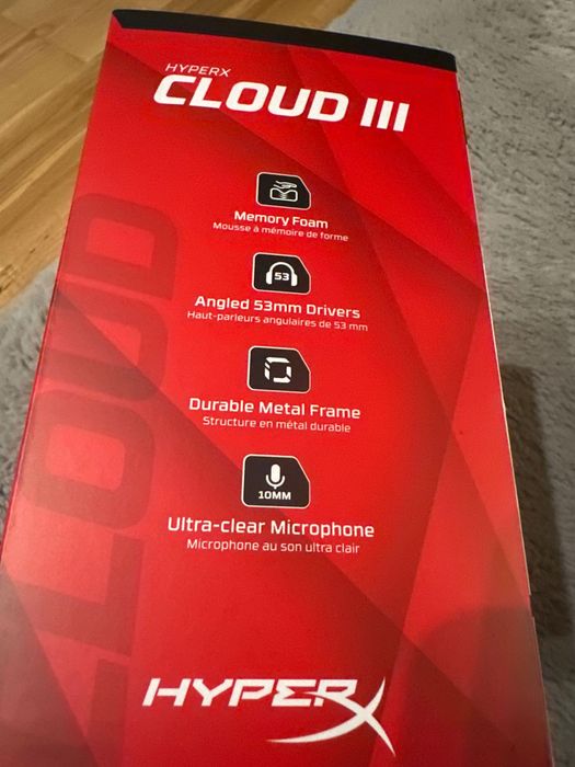 Hyperx cloud 3 nowe