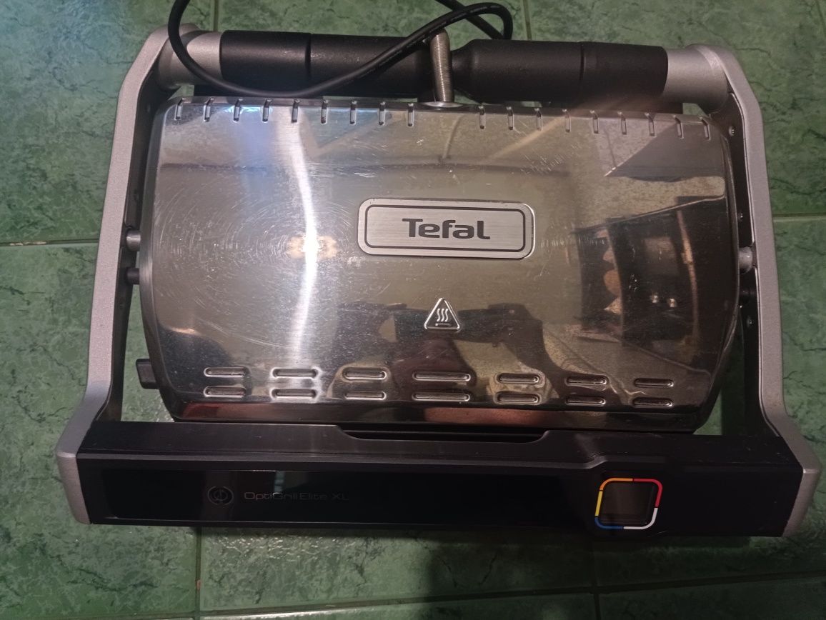 Гриль-барбекю електричний Tefal Optigrill Elite XL GC760D30