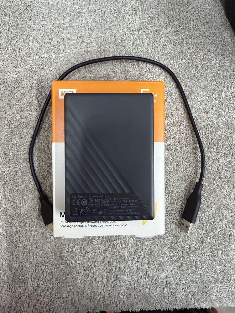 Внешний hdd usb WD My Passport 5 TB