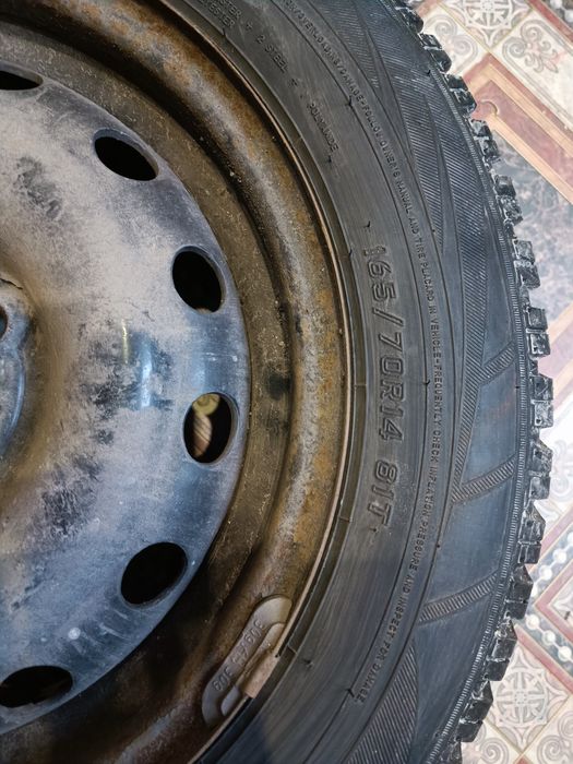 Продам колесо  R14 зима диск 4*100