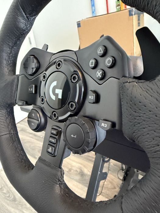 Volante Logitech 923 + Racing Wheel Stand 2.0