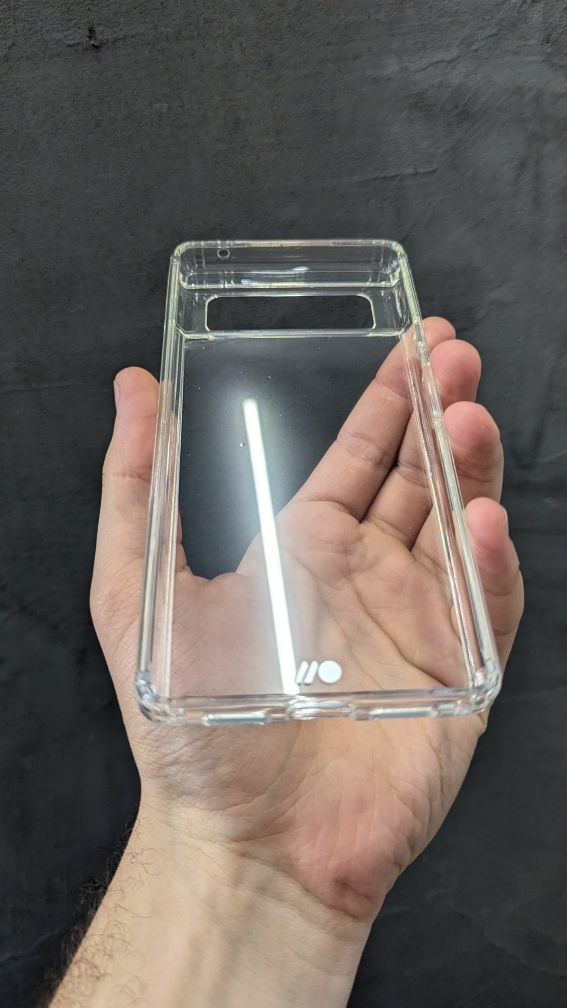 Чохол для Google Pixel 6 + полімерна плівка Case Mate Tough 
Прозорий