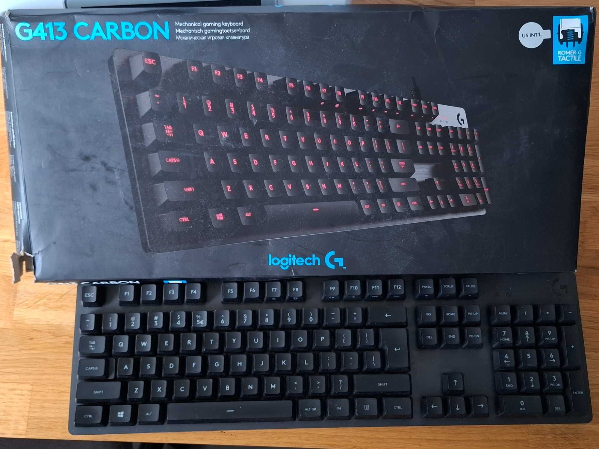 Klawiatura Mechaniczna Logitech G413 Carbon