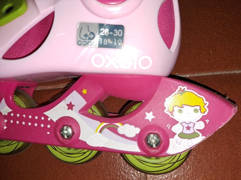 Patins + Capacete (Criança / Menina)