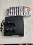 Konsola PS3 slim, 500 gb, gry