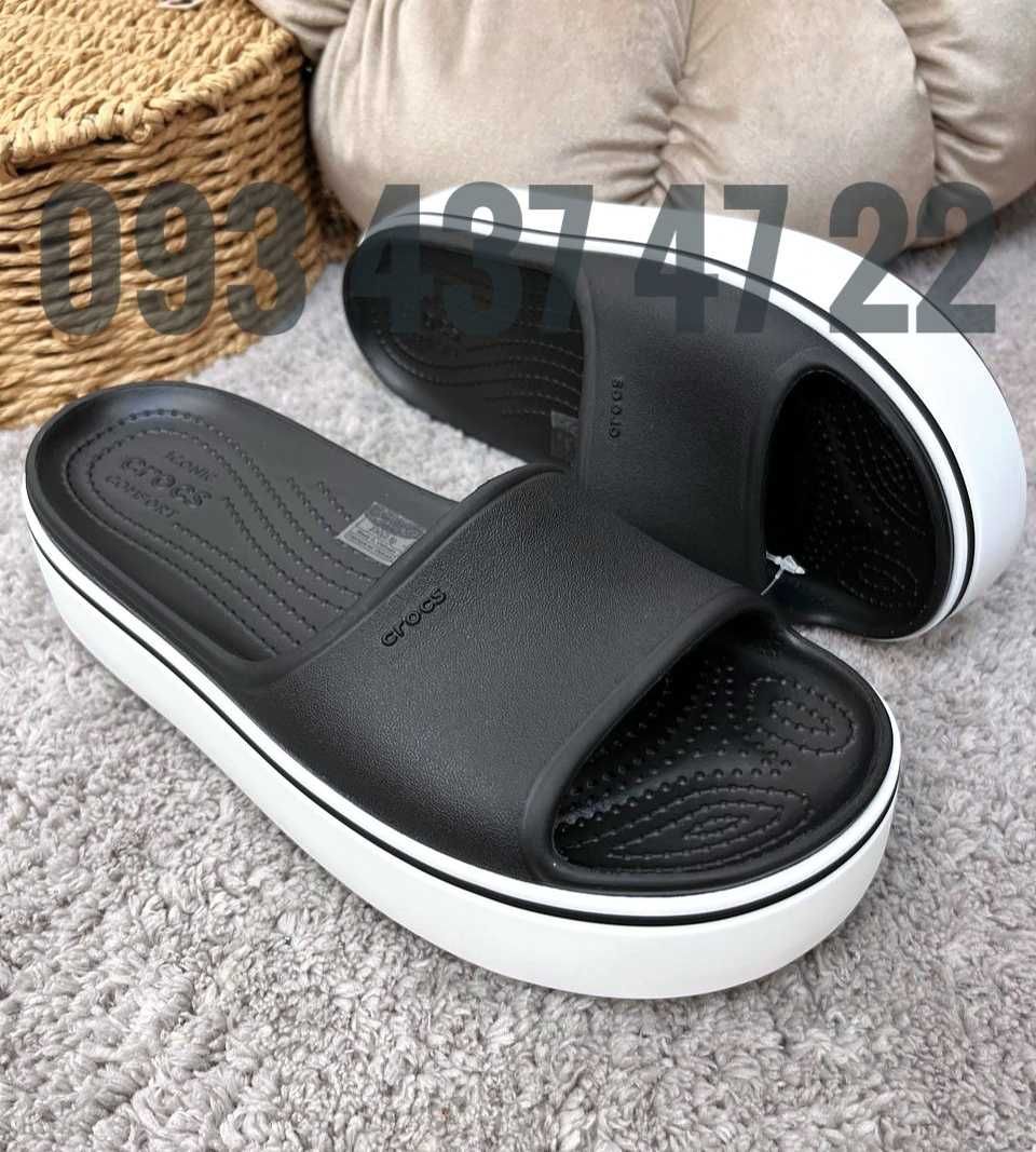 Шльопанці Crocs Жіночі Crocs Crocband Platform Slide ХітПродажів Crocs