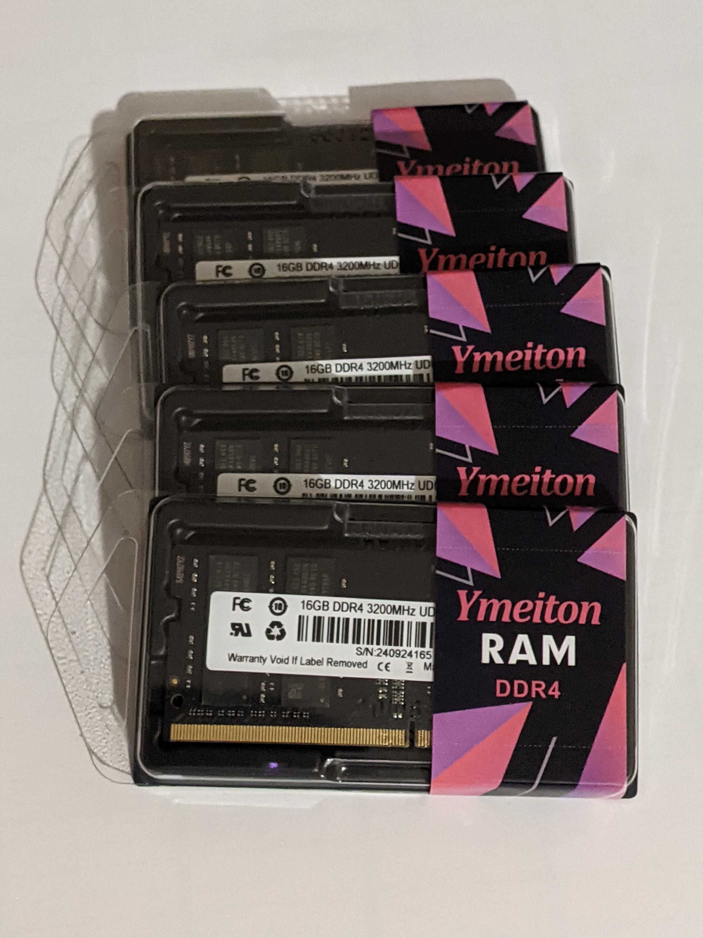 SoDIMM DDR4 по 16Гб 3200 MHZ Нова пам'ять для ноутбука