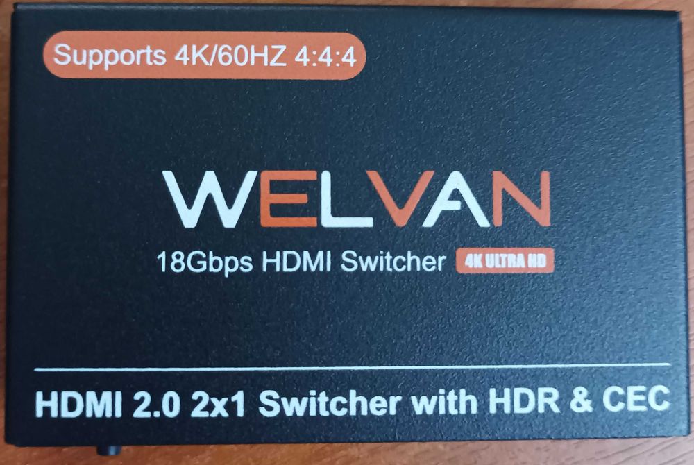 ADAPTADOR Comutador Conversor Portas Hdmi Welvan