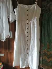 Sukienka HM letnia biała roz XL