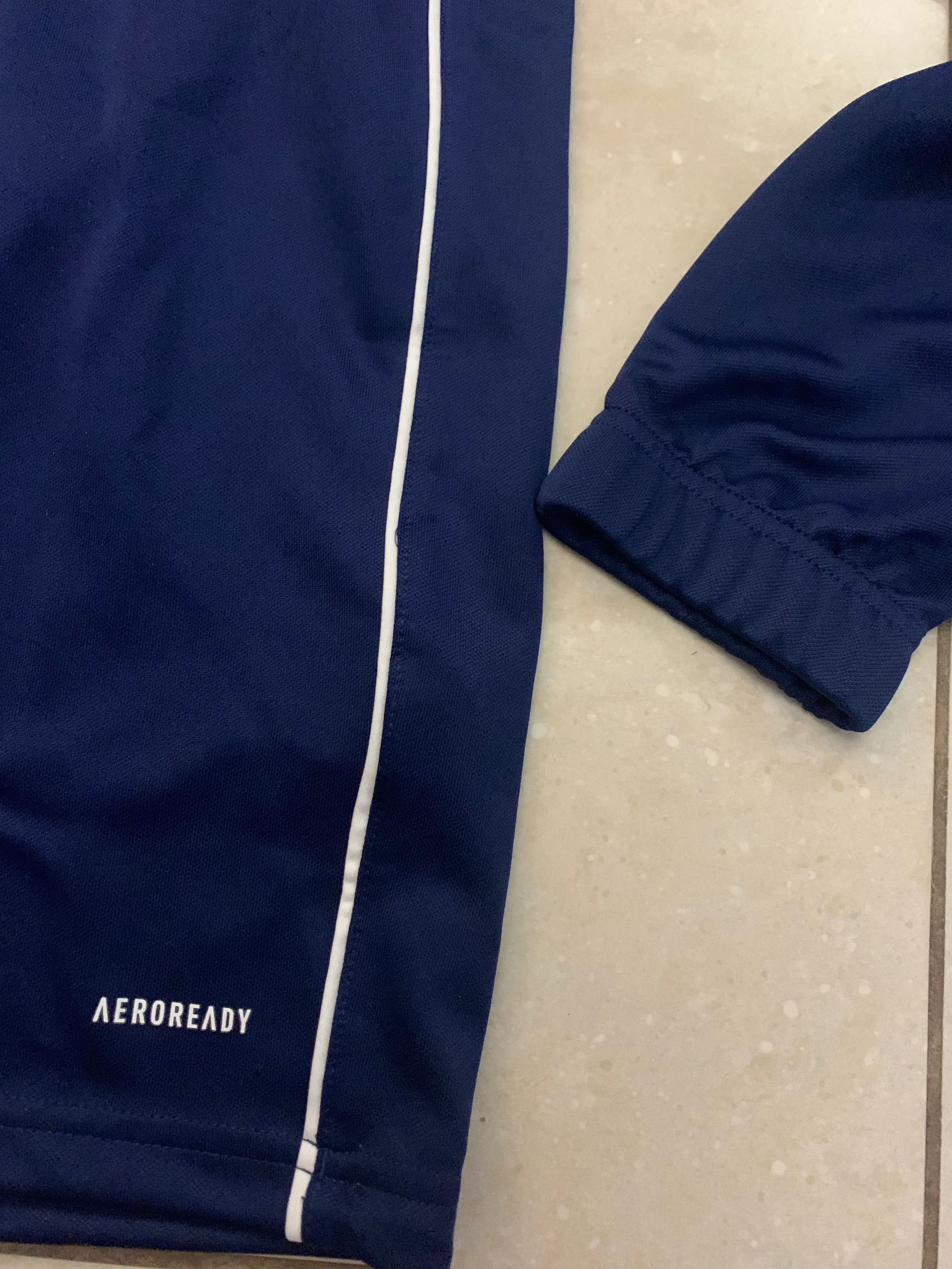 Adidas AeroReady sportowa granatowa bluza męska stójka r. M , jak nowa