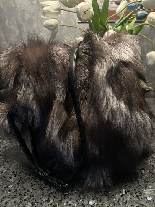 Piekna torebka lis naturalny 40/35