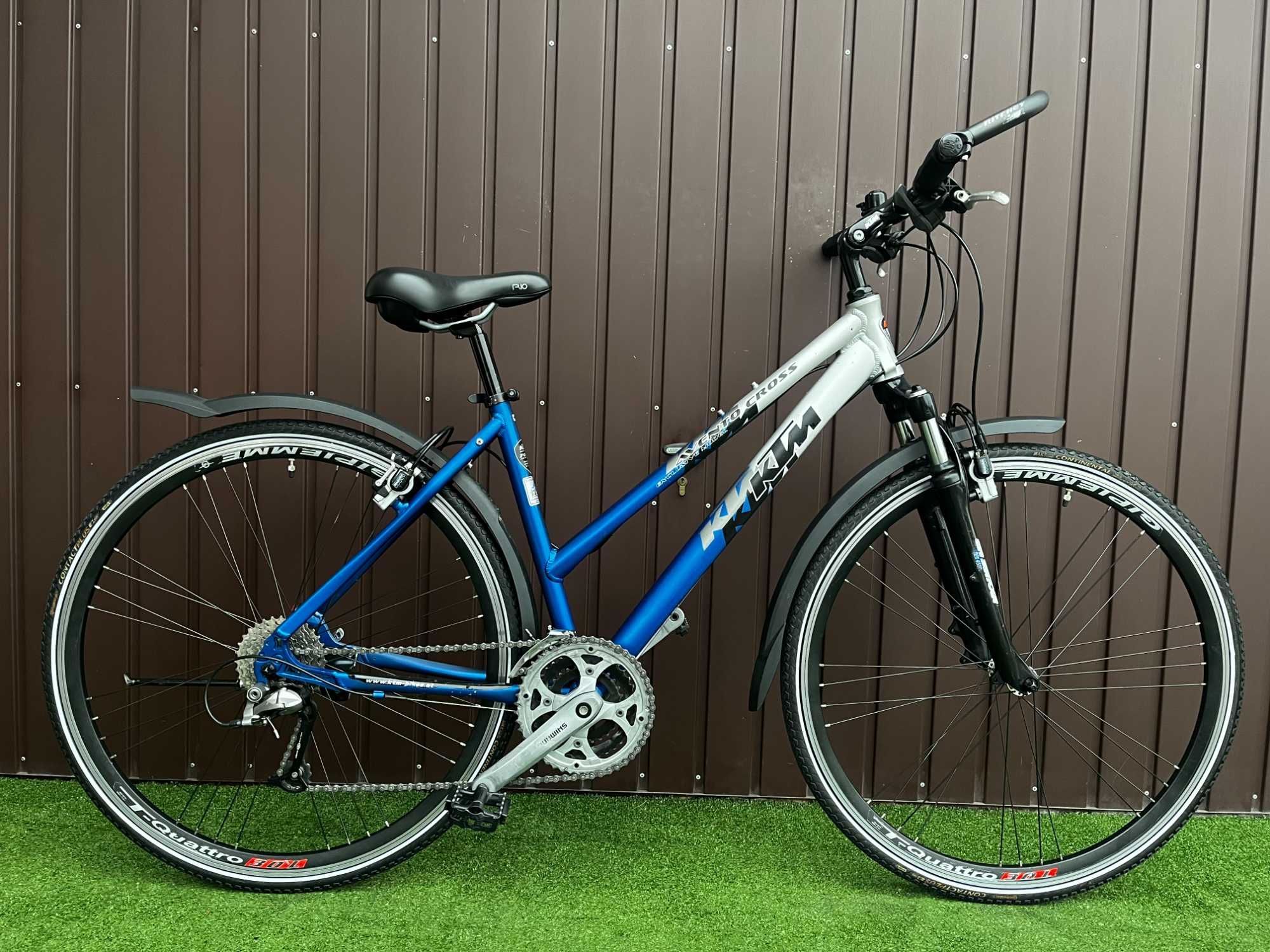 Rower KTM AVENTO CROSS/alu./amor.-blokada/Shimano DEORE LX/koła 28"