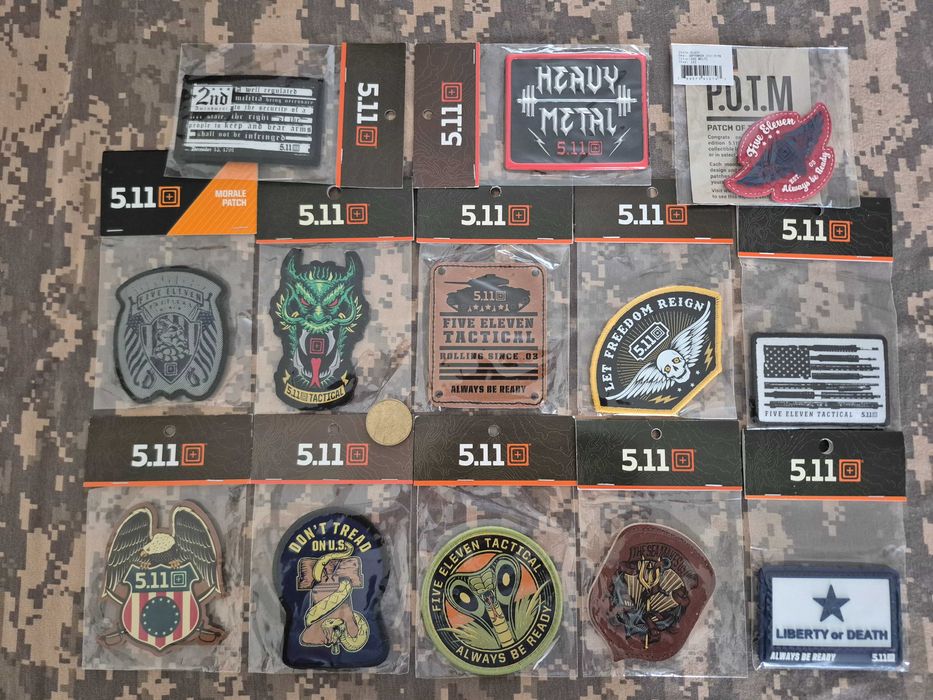 5.11 Патчі/Шеврони