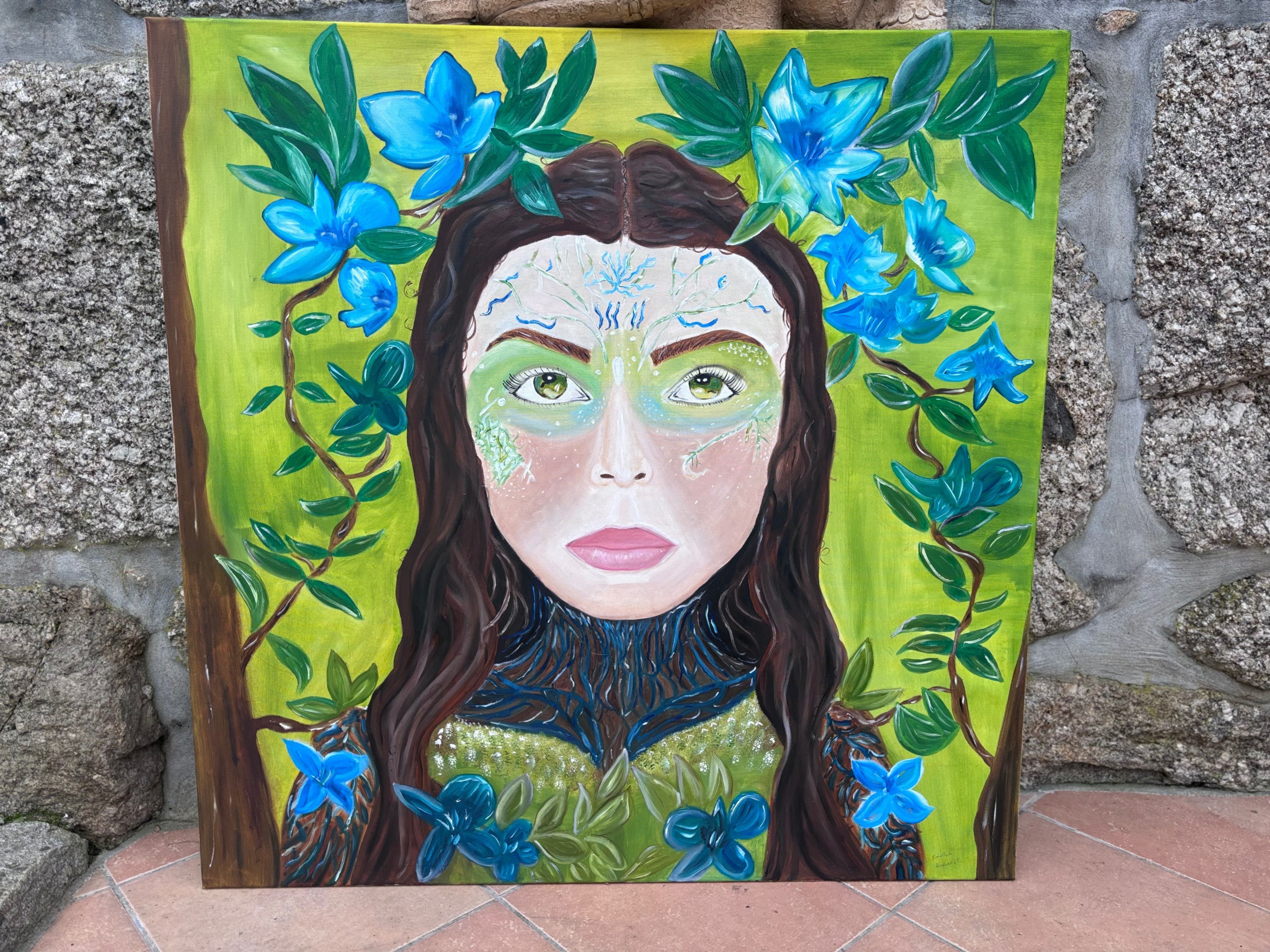Quadro pintado à mão