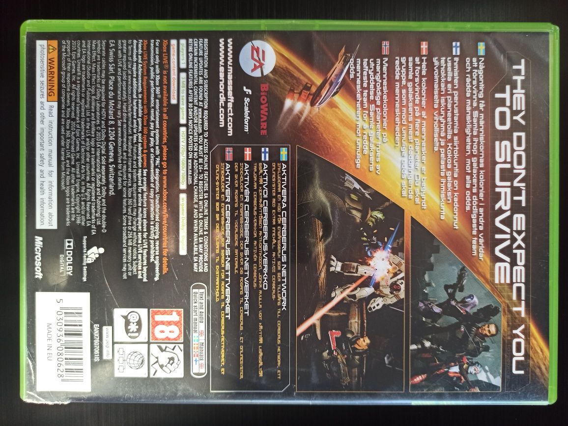 Mass Effect 2 Xbox 360 Xbox One