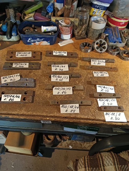 Szczęki imadła 150 , 160  i inne