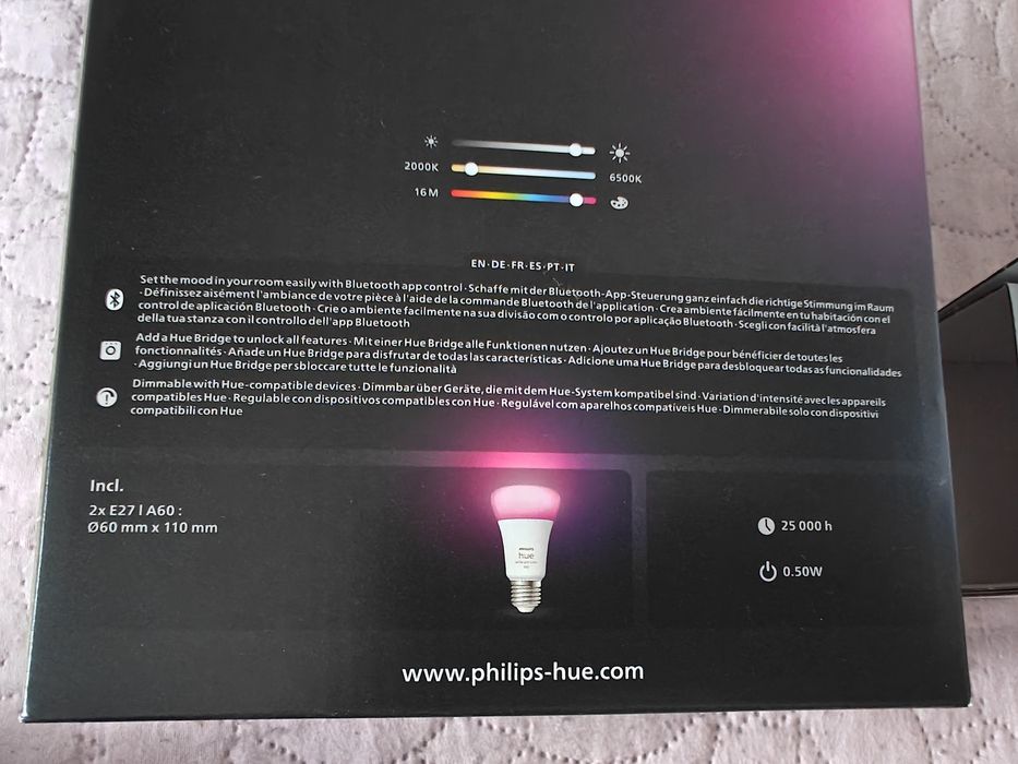 Inteligentne Żarówki LED Philips Hue 800
