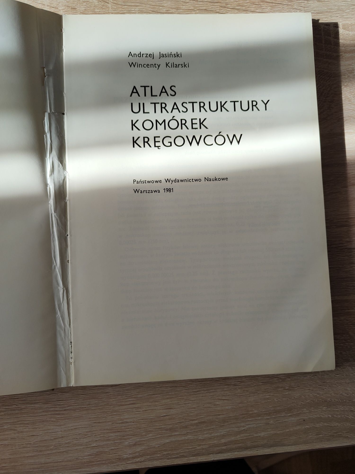 Jasiński, Kilarski - Atlas ultrastruktury komórek kręgowców