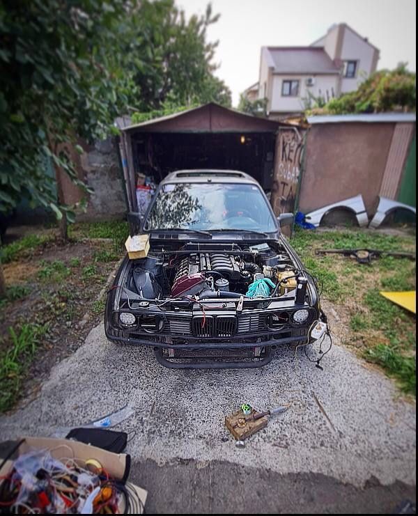 Bmw  3 e30 drift дрифт корч бмв е30
