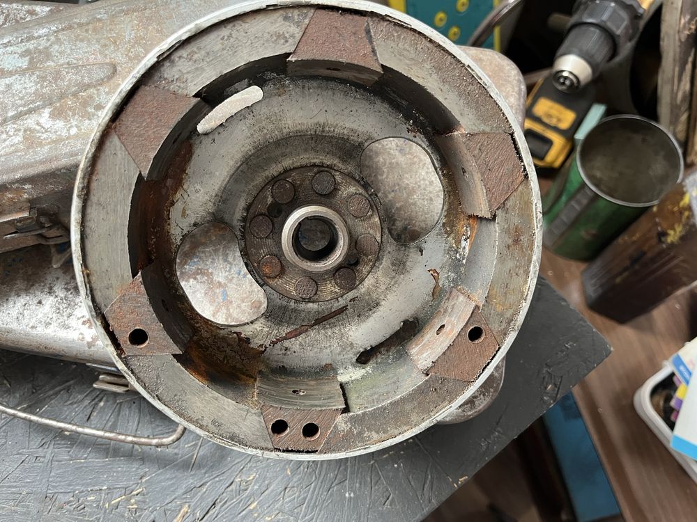 WFM WSK M06 S01 magneto kolo magnesowe oryg ladne
