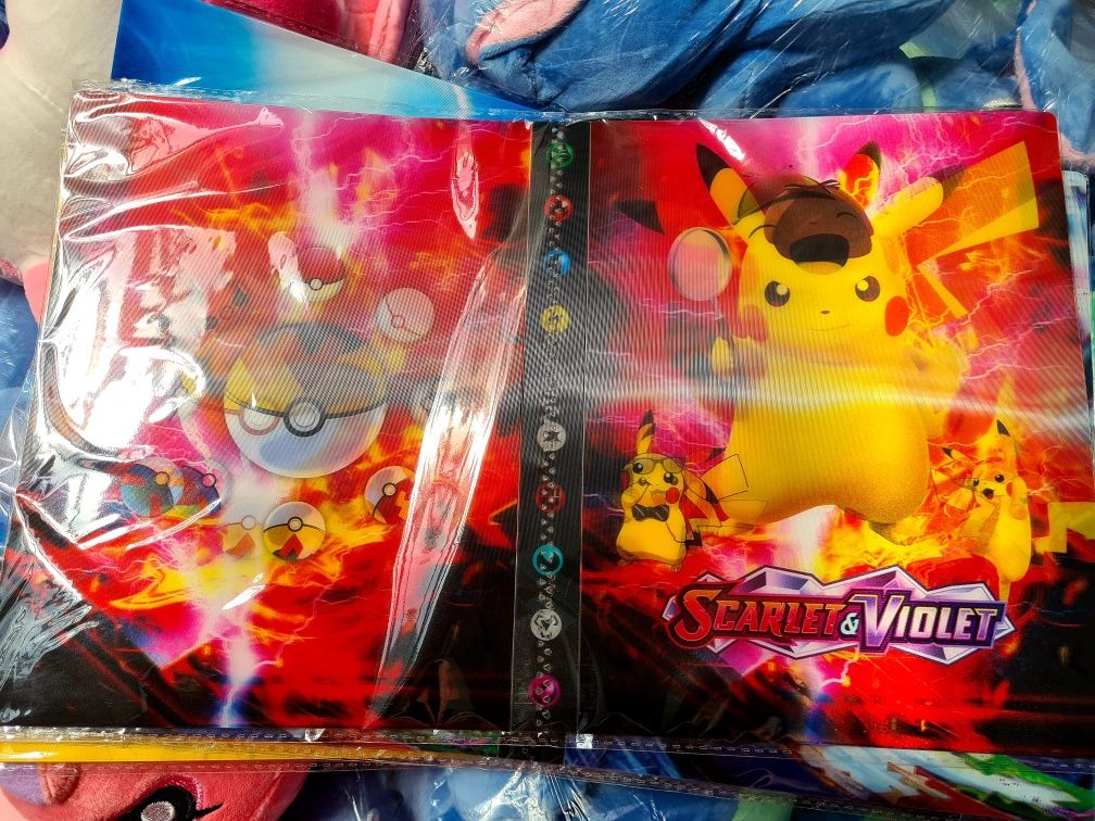 Nowy super album 3D na karty Pokemon format A5 - zabawki