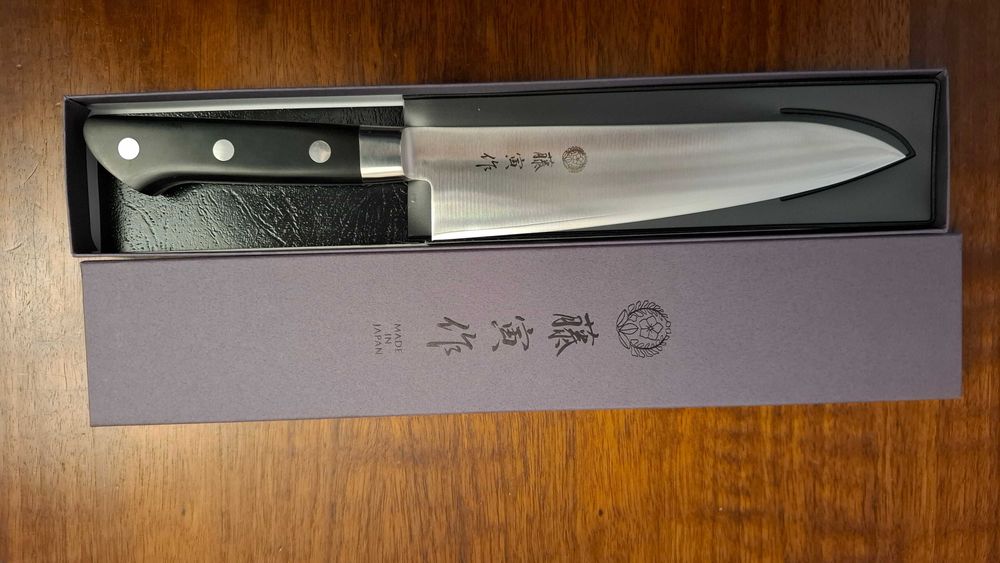 Nóż japoński Tojiro DP3 Gyuto 18cm VG10