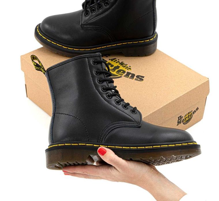Зимние кожаные ботинки Dr. Martens 1460 Winter Fur черевики др мартінс