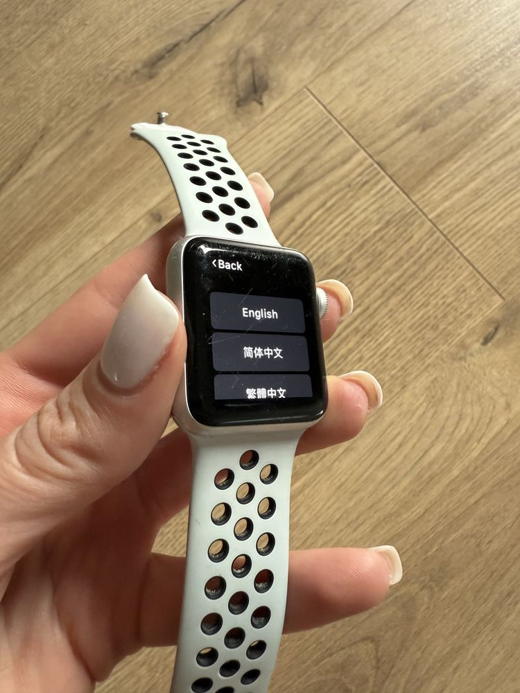 Apple watch series 3 + nike