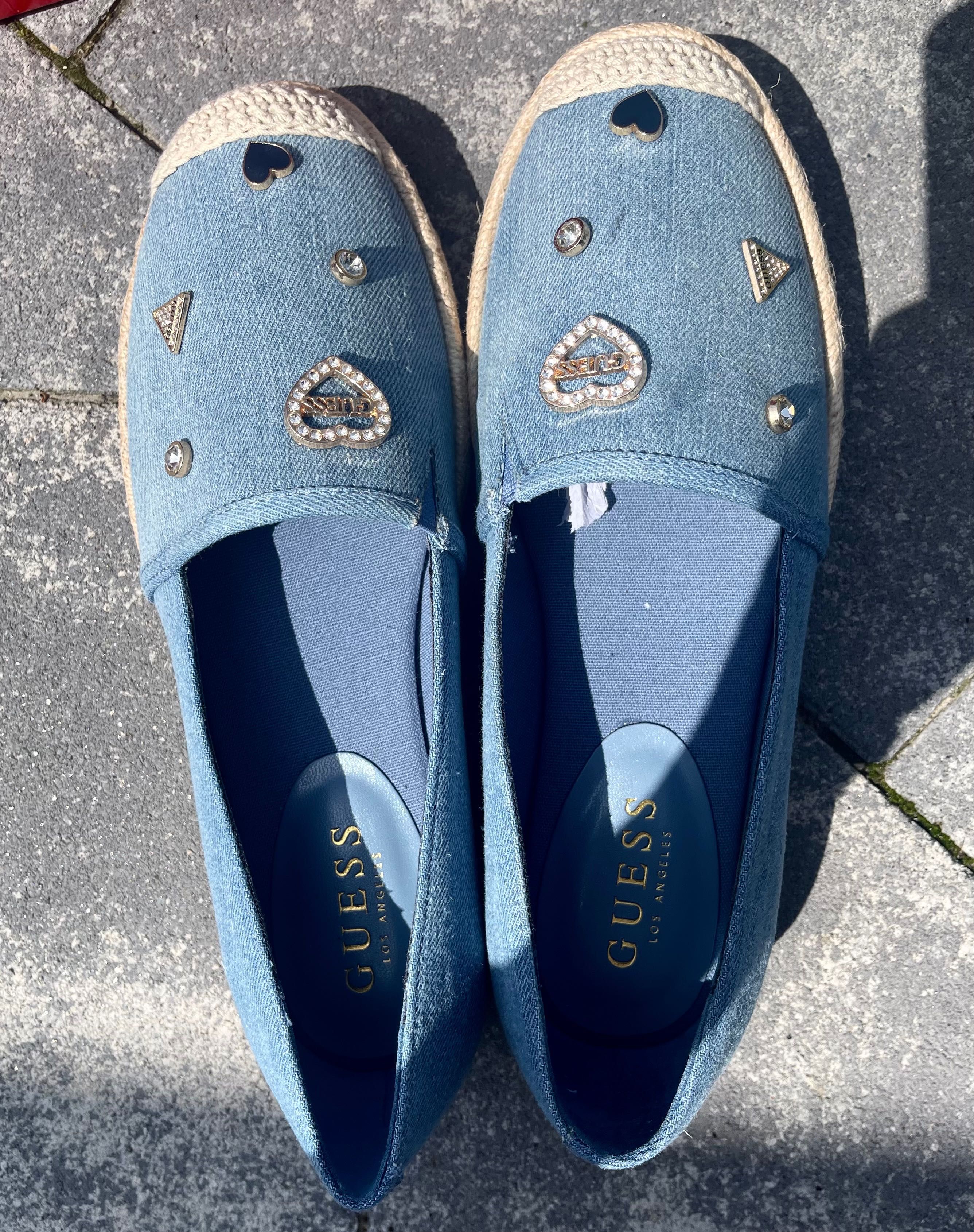 Джинсові еспадрильї Guess оригінал,нові,7,5 ,38 розмір