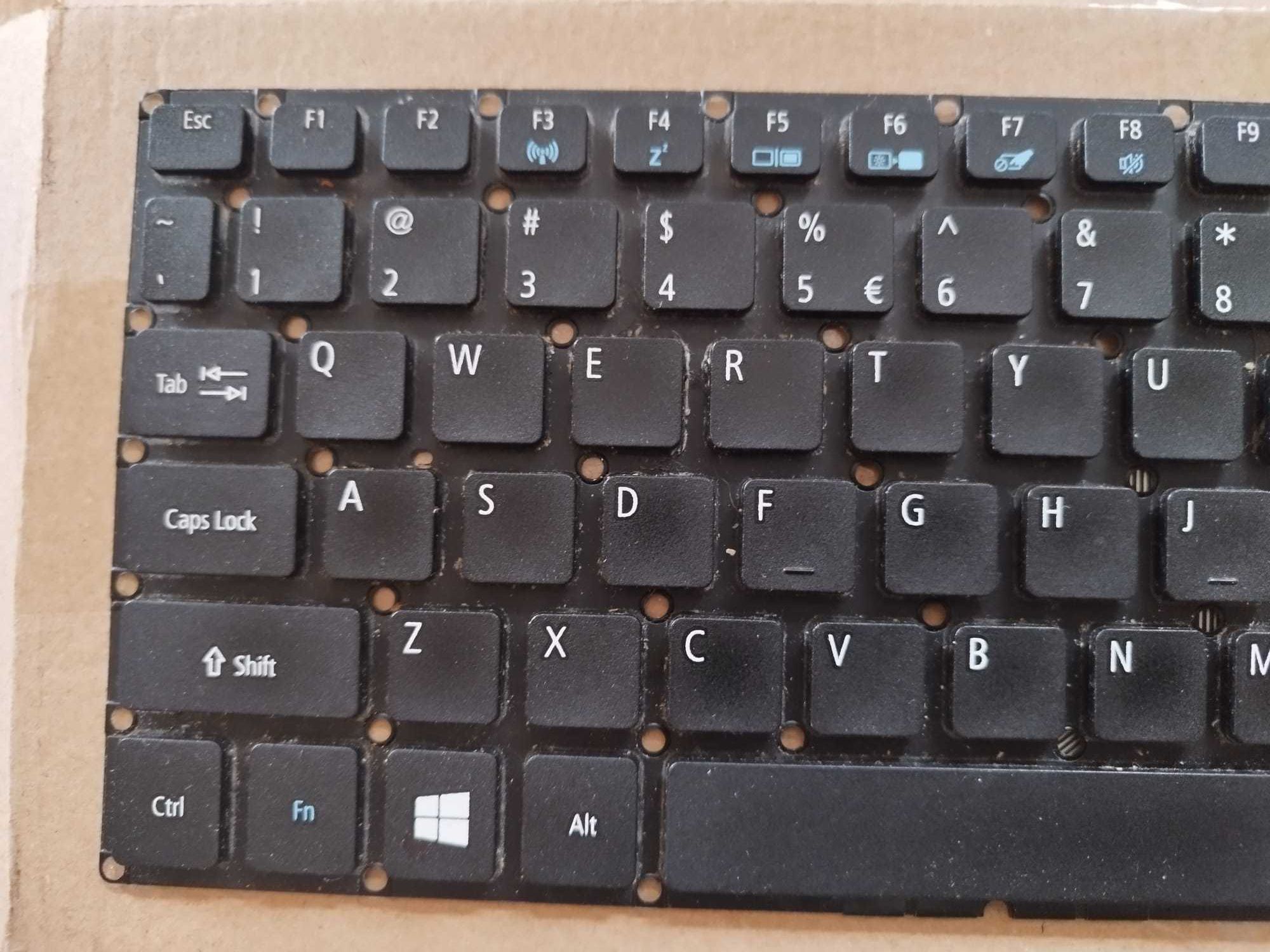 Klawisze, przyciski, klawisz klawiatury do laptopa Acer