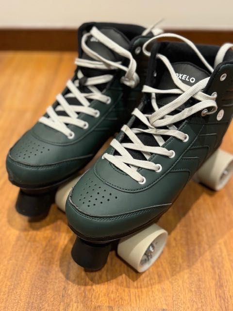 Patins 4 rodas Oxelo (adulto) (como novos)