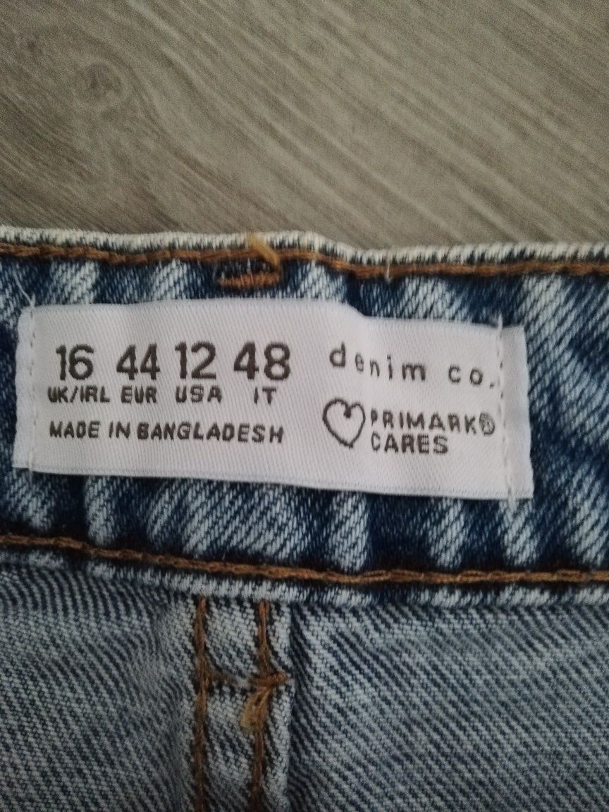 Primark denim nowa spódnica jeansowa XL XXL