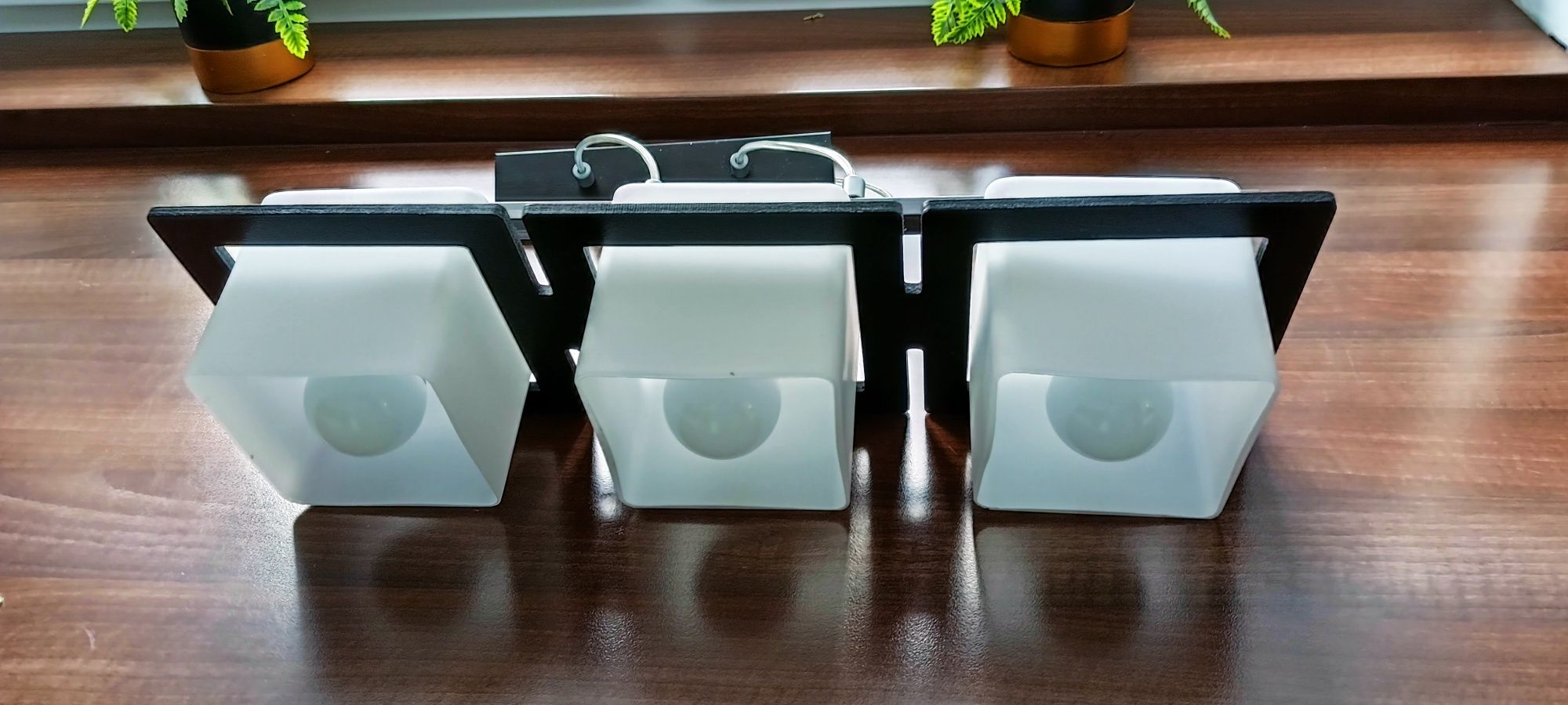 Lampy wiszące kompletne 3 sztuki