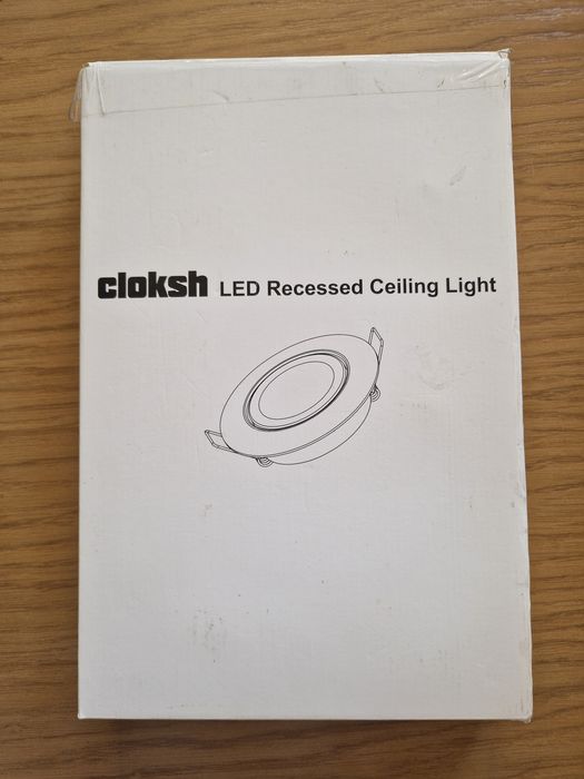 Reflektory LED do zabudowy 6W – 6 szt