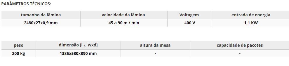 Serra/ Serrote Fita Industrial N251DAXL FEMI