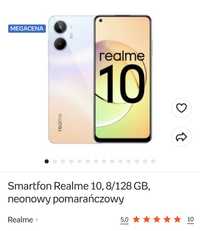 Telefon RealMe 10, smartfon, na gwarancji