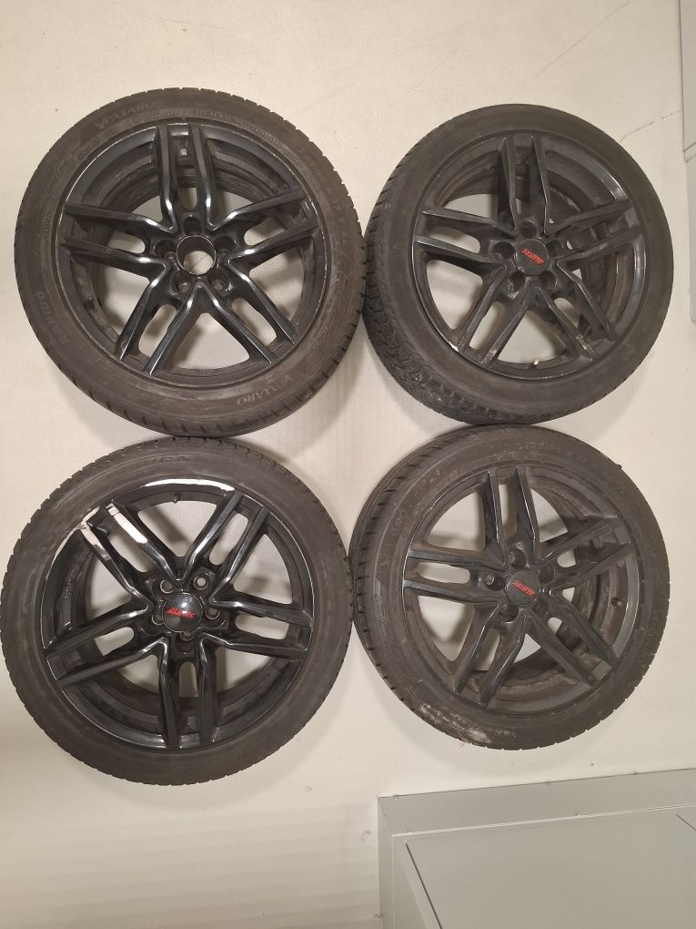 Felgi + opony zimowe 17 5x100