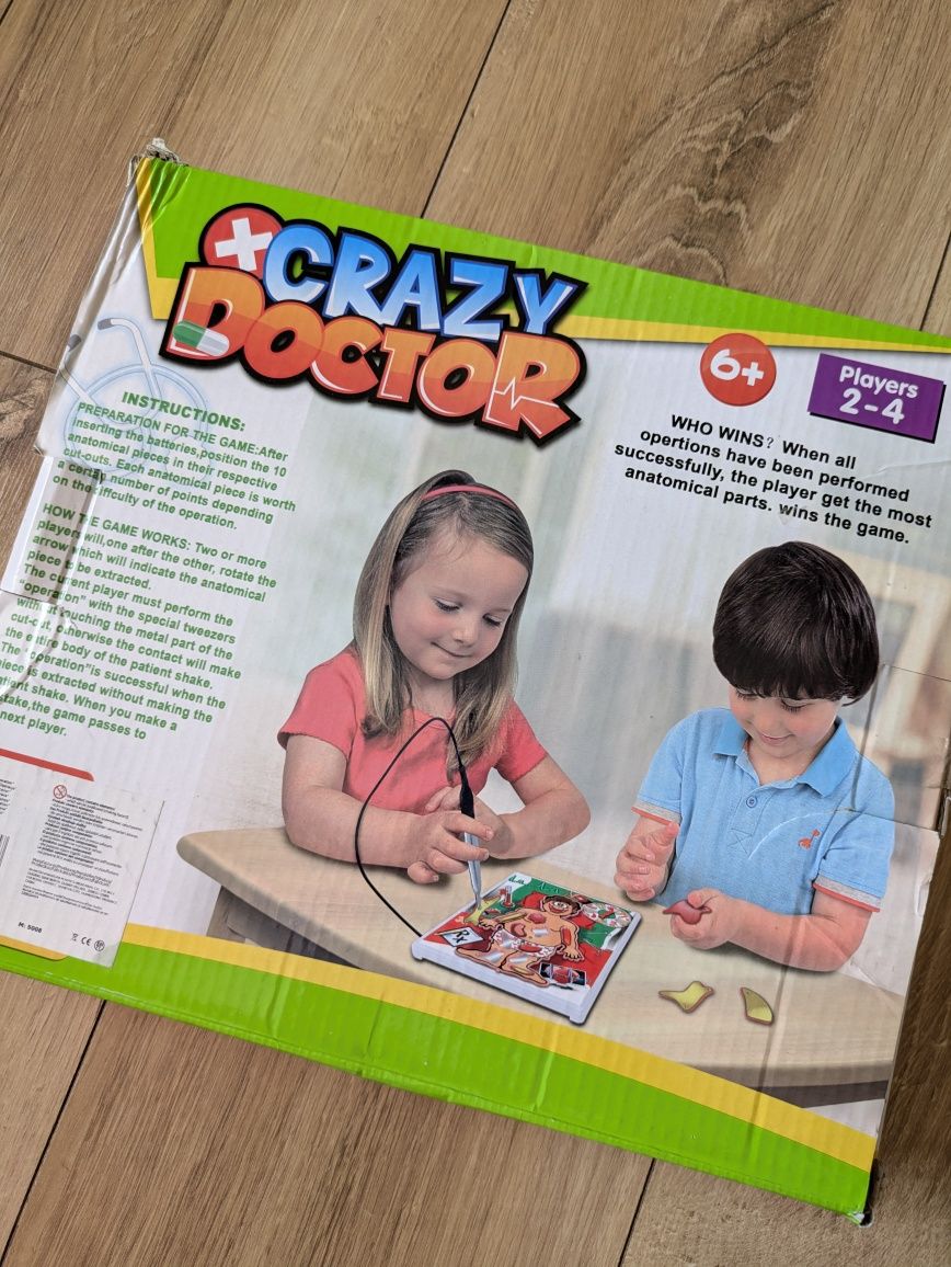 Crazy doctor / szalony lekarz gra planszowa