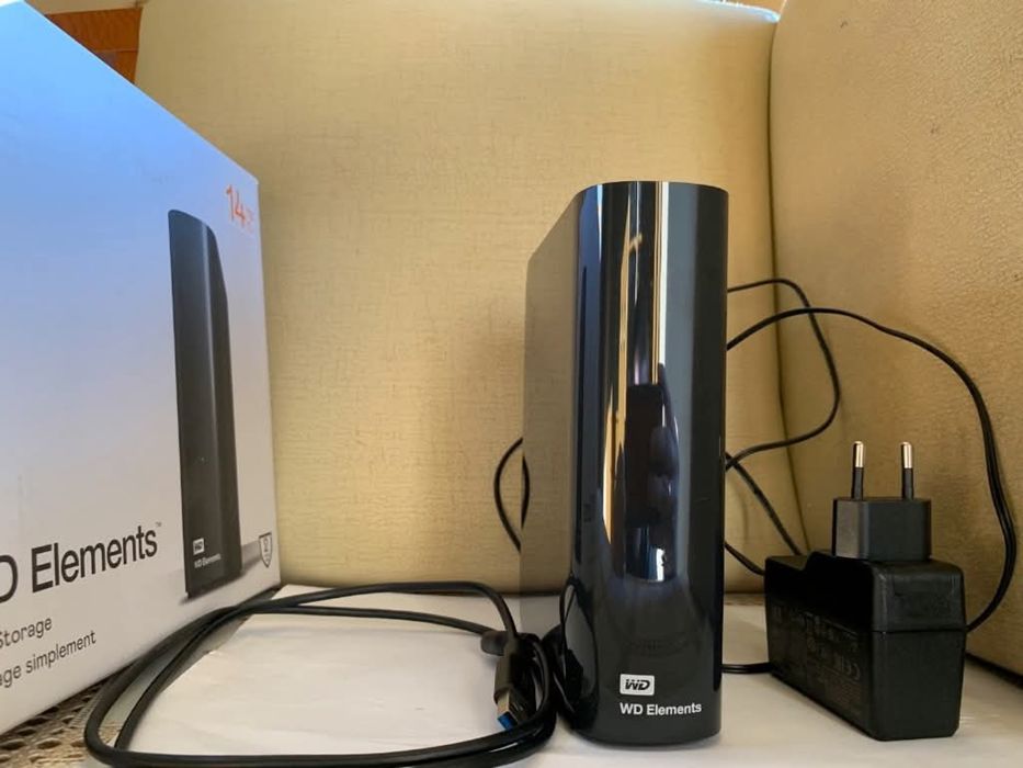 Dysk zewnętrzny Western Digital WD Elements 14TB