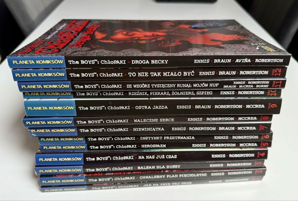Chłopaki The Boys Garth Ennis komiks Planeta komiksów