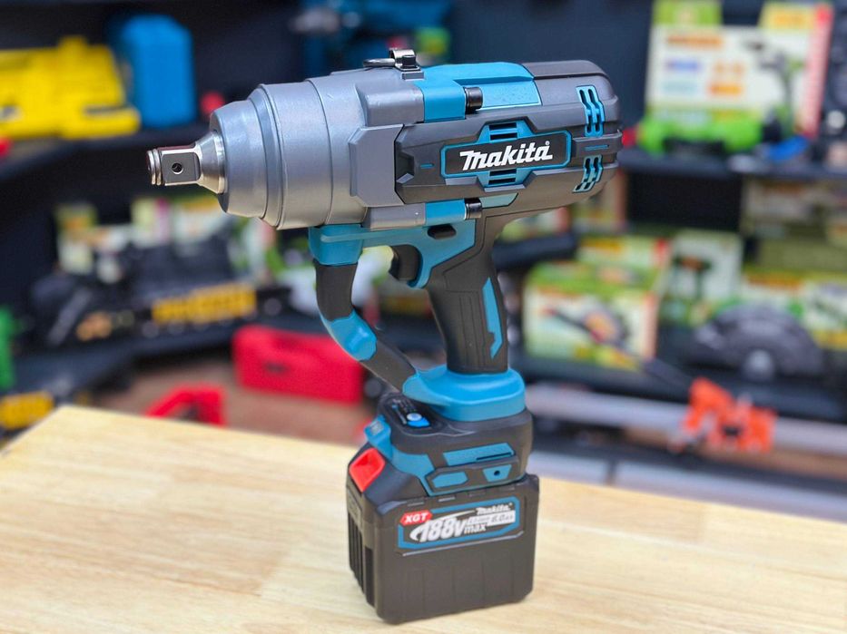 3/4 Гайковерт Makita 3000Nm + 2 Акб 6.0 Ah, Бесщеточный +Зарядка +КЕЙС