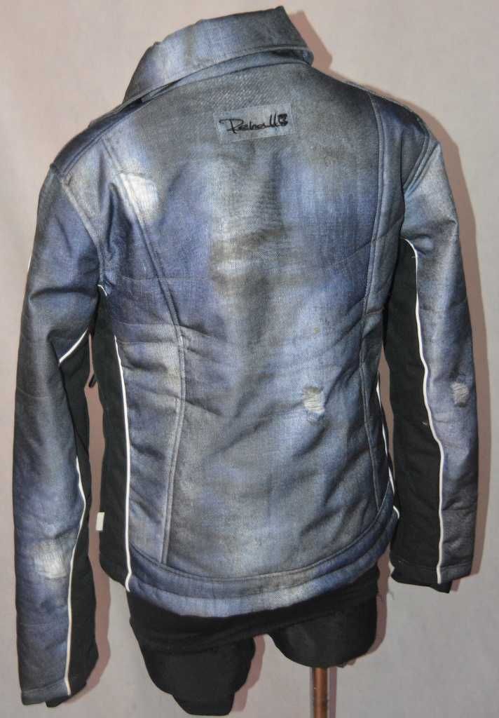 Narciarska kurtka ocieplana Rehall M imitacja jeans
