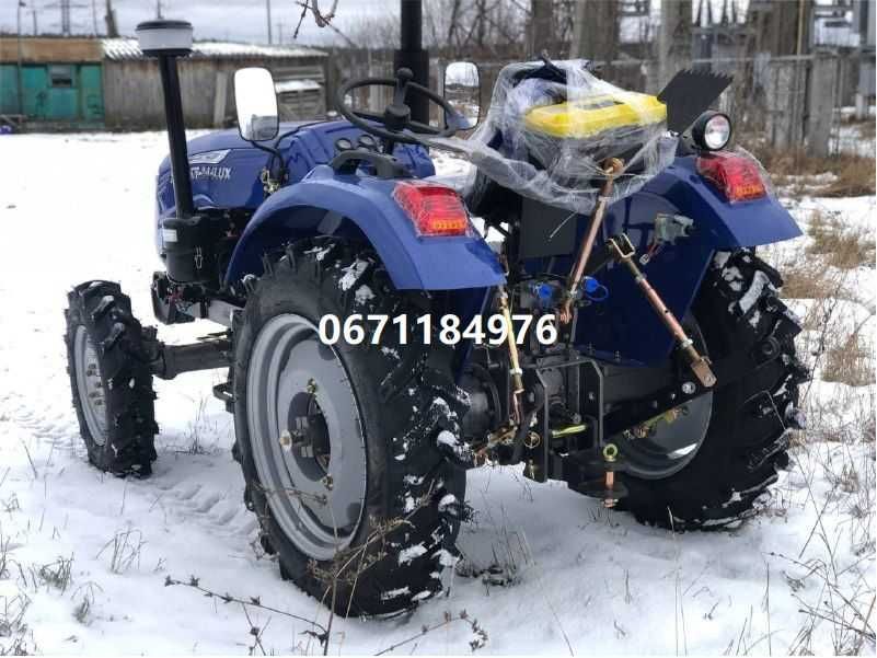 Мінітрактор Форте ХТ-244 LUX 4х4 КПП 4+1 Редукторний міст доставка