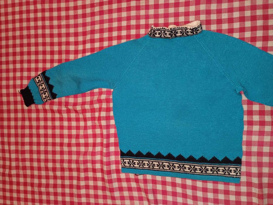 Sweter damski Norweski 100% wełna rozmiar M