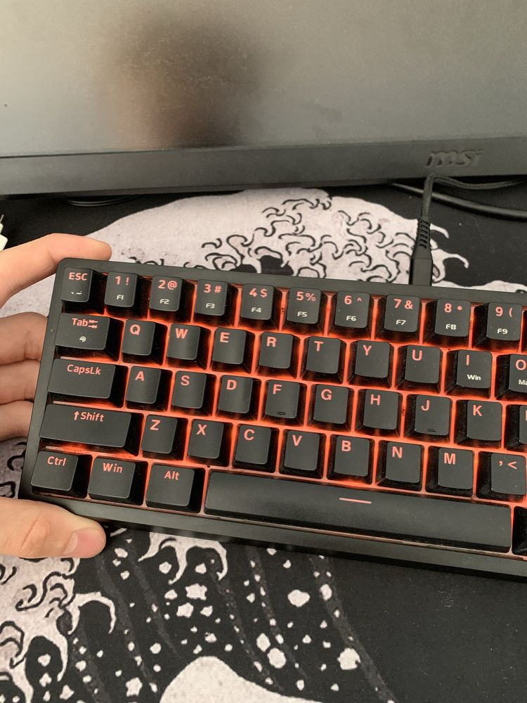 Klawiatura gamingowa krux atax pro rgb