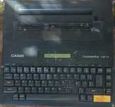 Máquina casio de escrever elétrica vintage